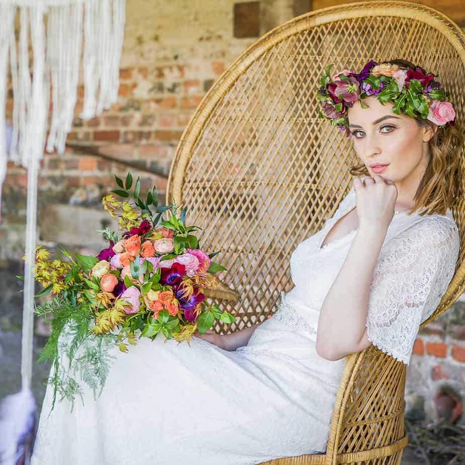 Boho wedding theme from Hire Your Day