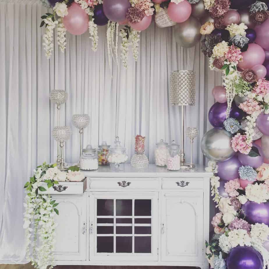 Hire Your Day floral balloons
