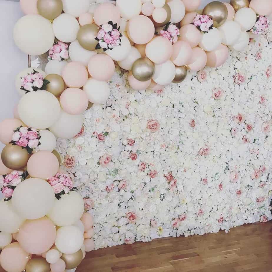 Hire Your Day flower wall balloons